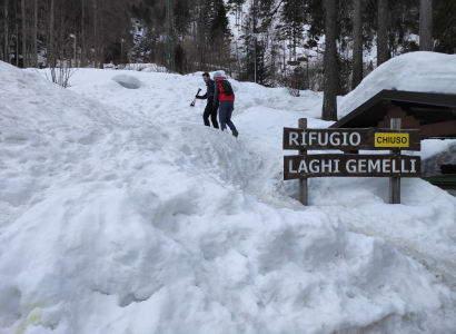 Il percorso di Montagna Carona - Laghi Gemelli (e ritorno)